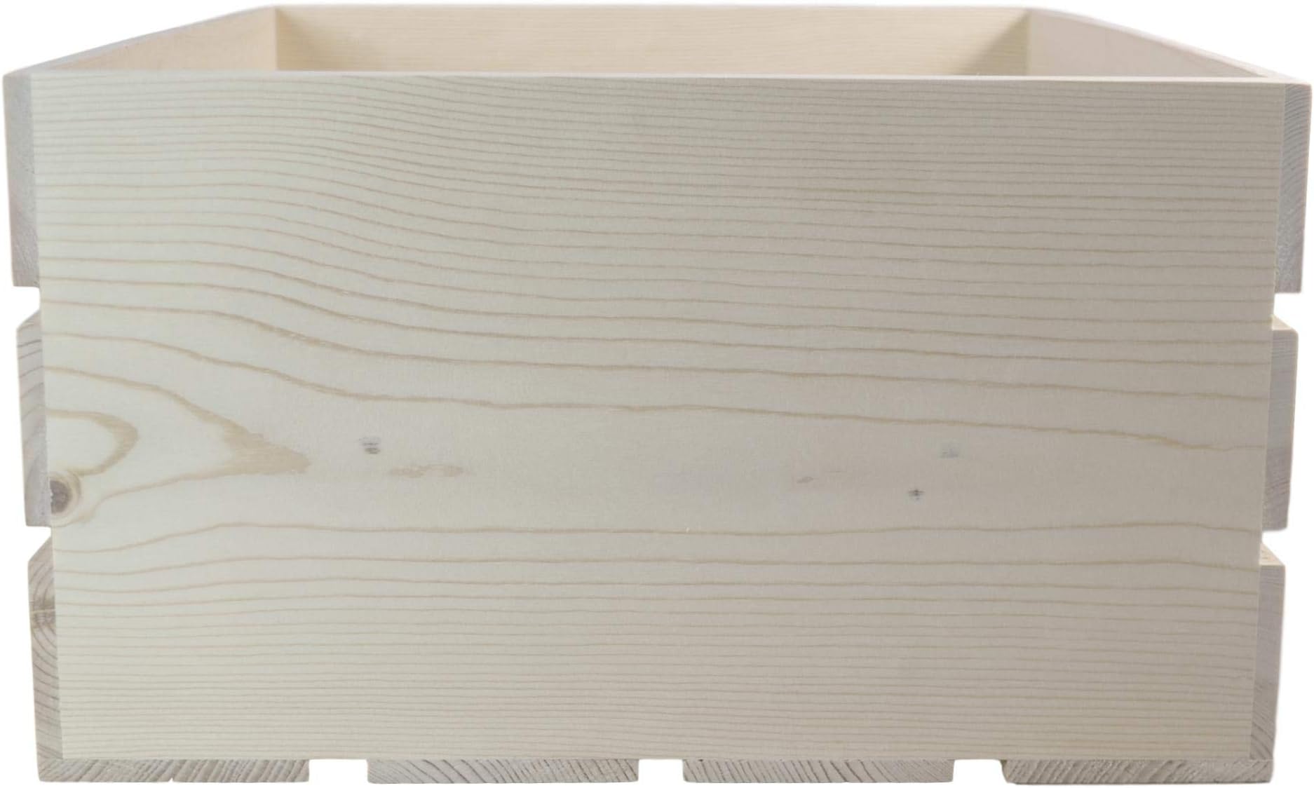 Wooden Crates, 22x16.25x9.25 Inches Outside Dimensions (Qty.3)
