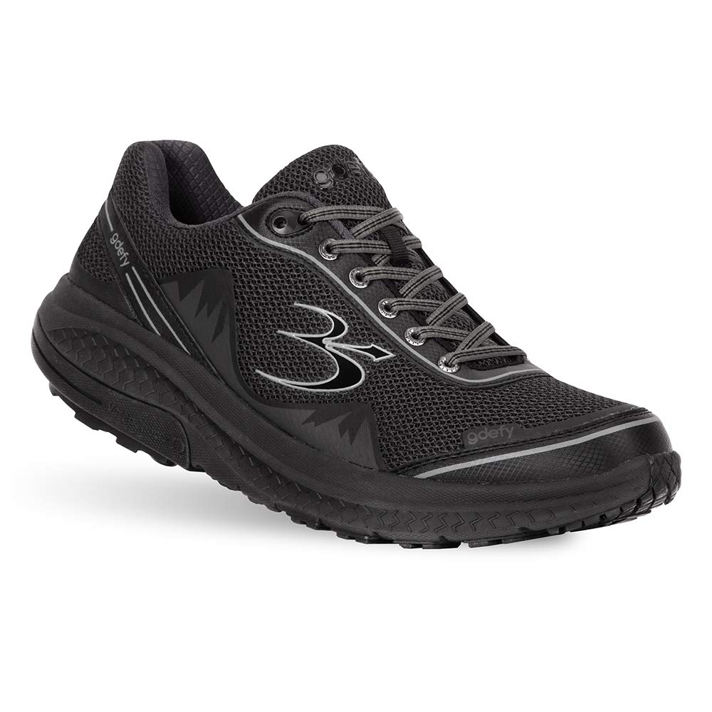 Gravity Defyer g-defy Mighty Walk Walking Shoes for Men | Comfortable Orthopedic Shoes for Standing All Day | Patented VersoShock Technology | Wide
