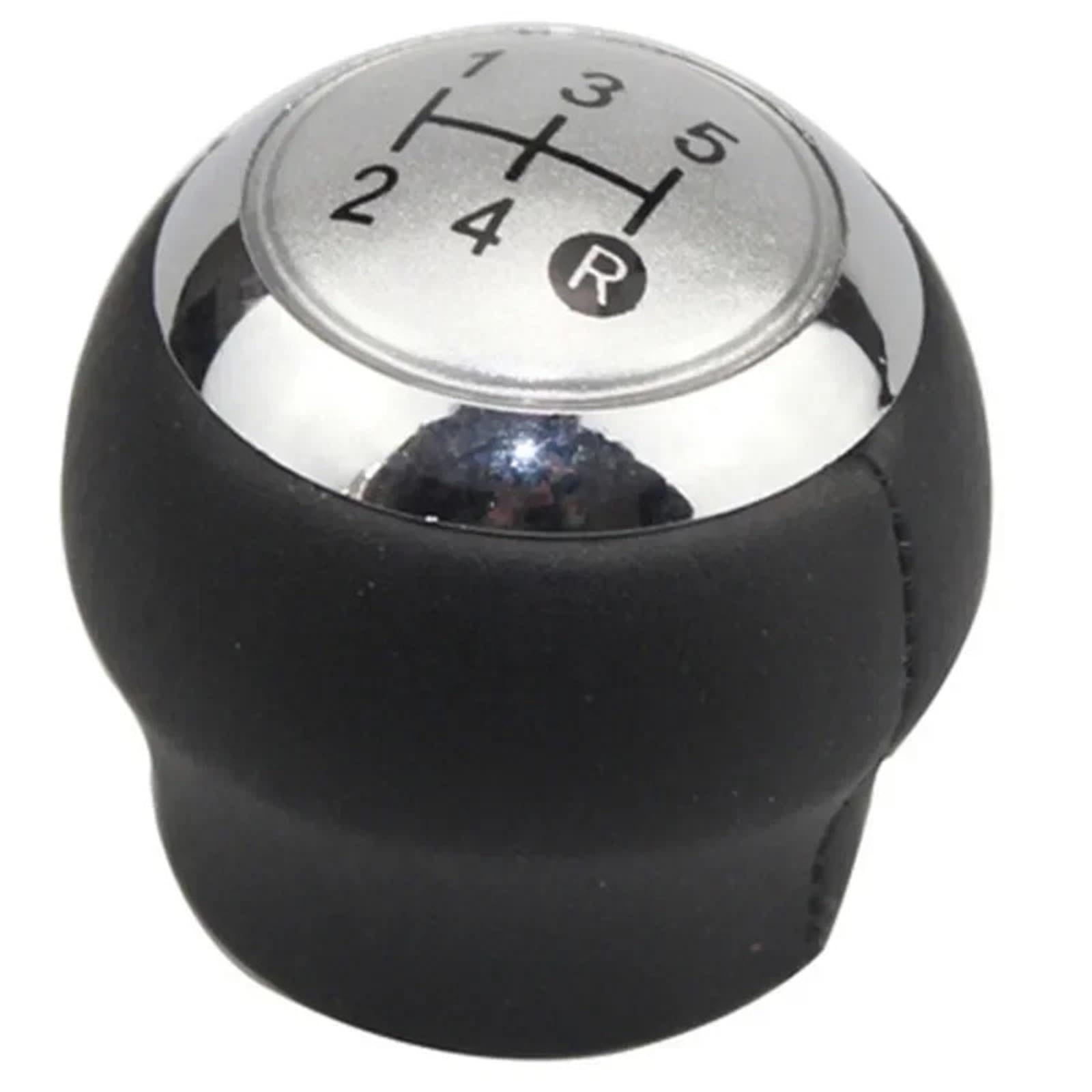 Bwsdmzjqrt Silver 5 Speed Car Gear Shifter Knob For Toyota For Corolla For Rav4 Avensis Verso Auris Aygo 5/6 Speed Car Gear Shift Knob Lever Shifter Stick Handball(Silver 5 Speed)