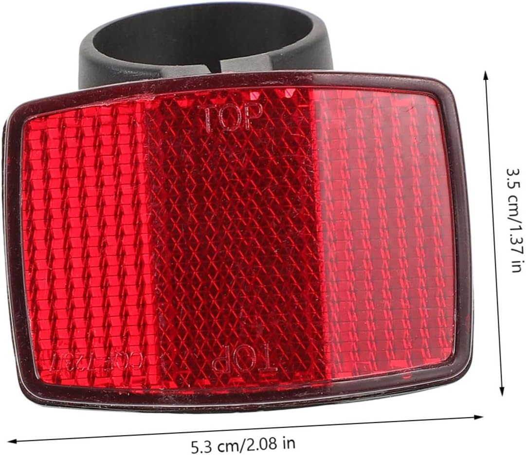 Bicycle Reflector Rear View Handlebars Lights Front and Back Tire Lights Scooter Reflectors Cycle