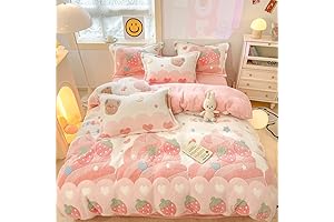 Kawaii Strawberry Sanrio Bed Sheets