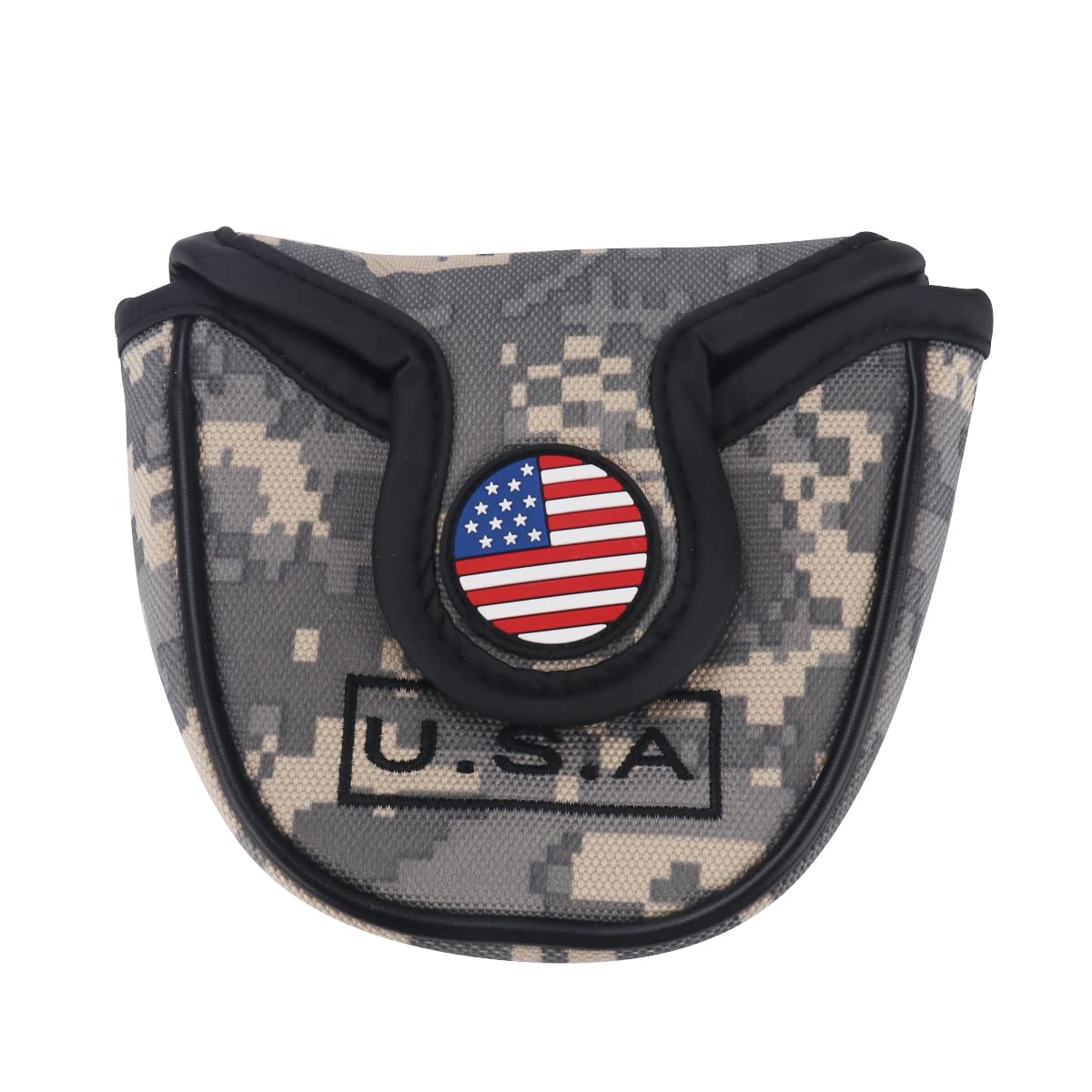 HISTAR USA Golf Green Camouflage Square Mallet/Mallet Putter Head Cover for Taylormade Odyssey