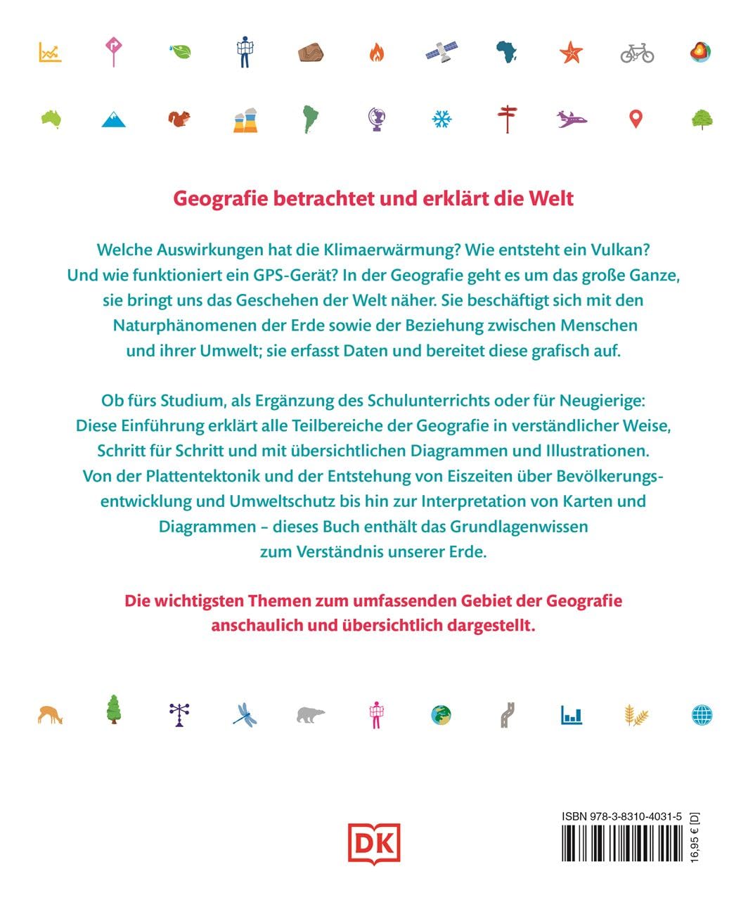 Geografie visuell erklärt: Erde, Umwelt, Mensch. Klimawandel und andere Phänomene verstehen