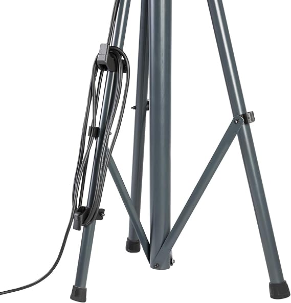 SCANGRIP Tripod 3M, for Stationary and Flexible Positioning of Work Lights, Extendable and Adjustable from 4.4 ft to 9.8 ft, for Indoor and Outdoor use, Streamlined in Design
