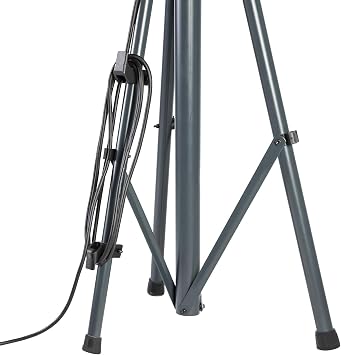 SCANGRIP Tripod 3M, for Stationary and Flexible Positioning of Work Lights, Extendable and Adjustable from 4.4 ft to 9.8 ft, for Indoor and Outdoor use, Streamlined in Design
