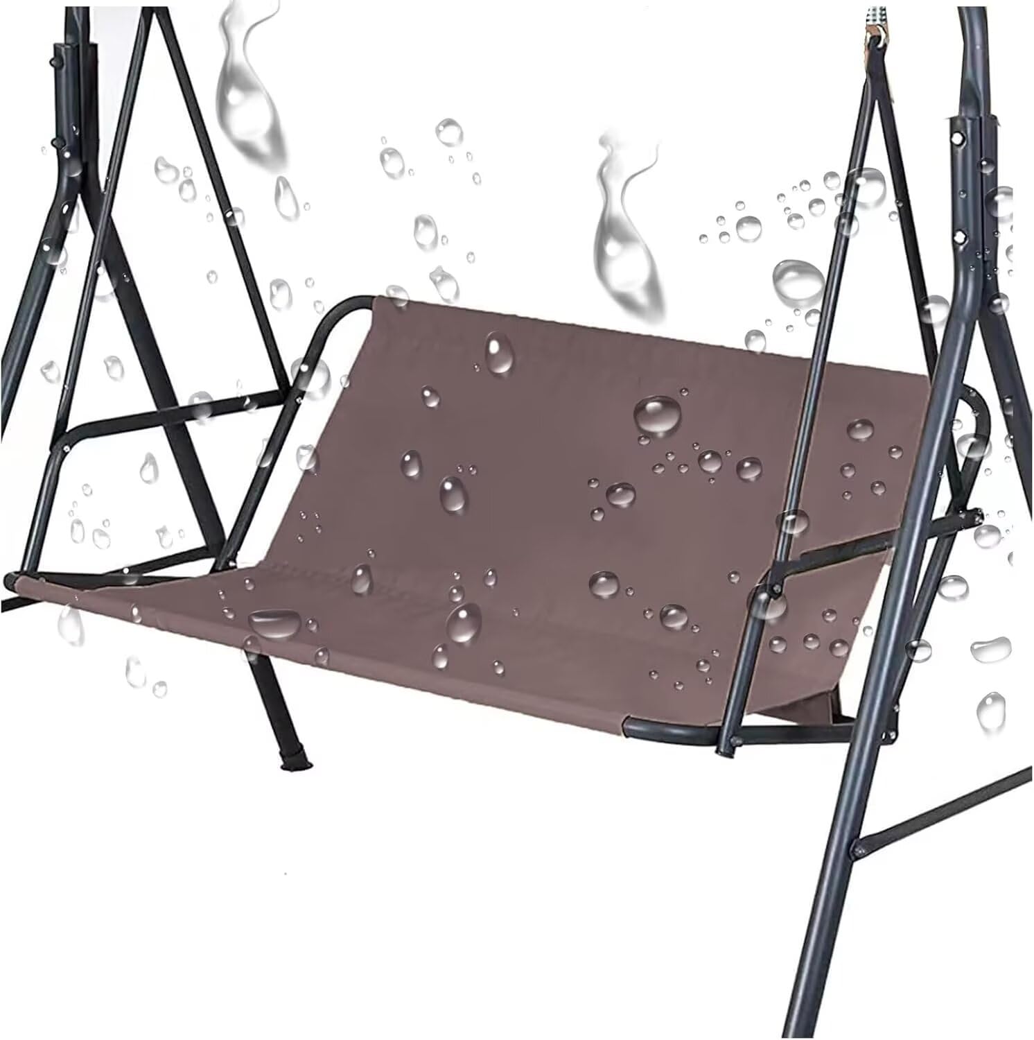Cojín de columpio de patio duradero para tardes de relax en el balcón