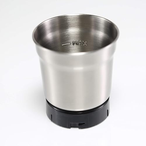 Miniatura 3 de Continental Electric PS-CG008 Professional Series - Molinillo de café y especias, 12 cucharaditas, acero inoxidable