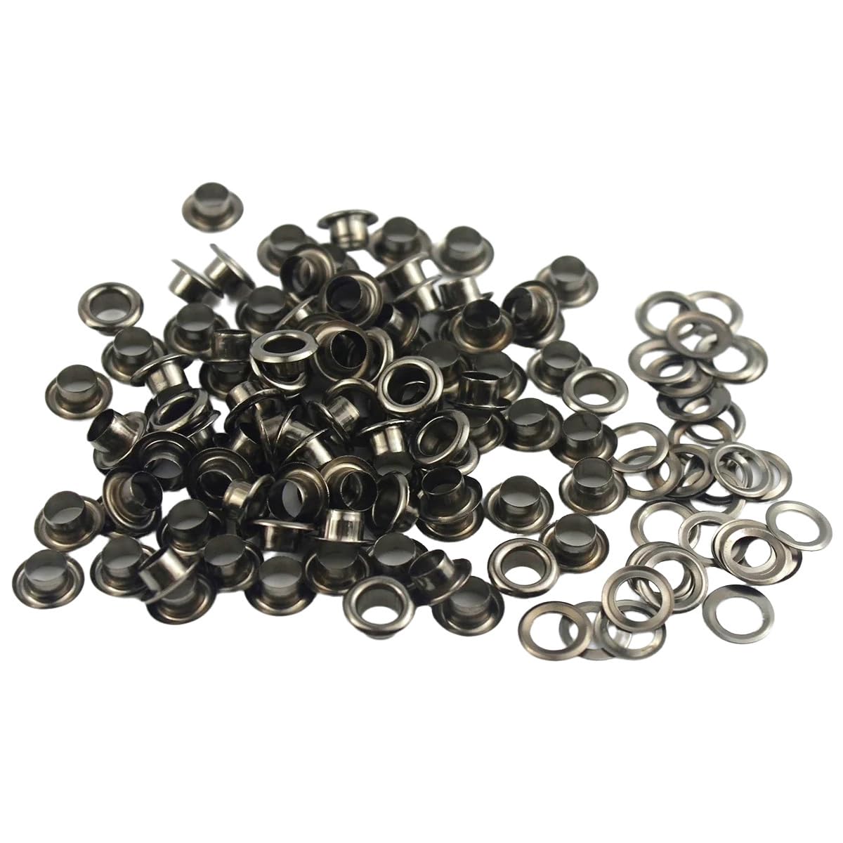 Ojales metálicos de 12mm para reparar toldos de terraza, lonas de remolque y mochilas de lona