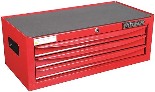 Westward Red Light Duty Intermedio Cofre, 9-58" H X 26-38" W X 12-12" D, Número de cajones 3-1 cada uno disponible en Yaxa Peru
