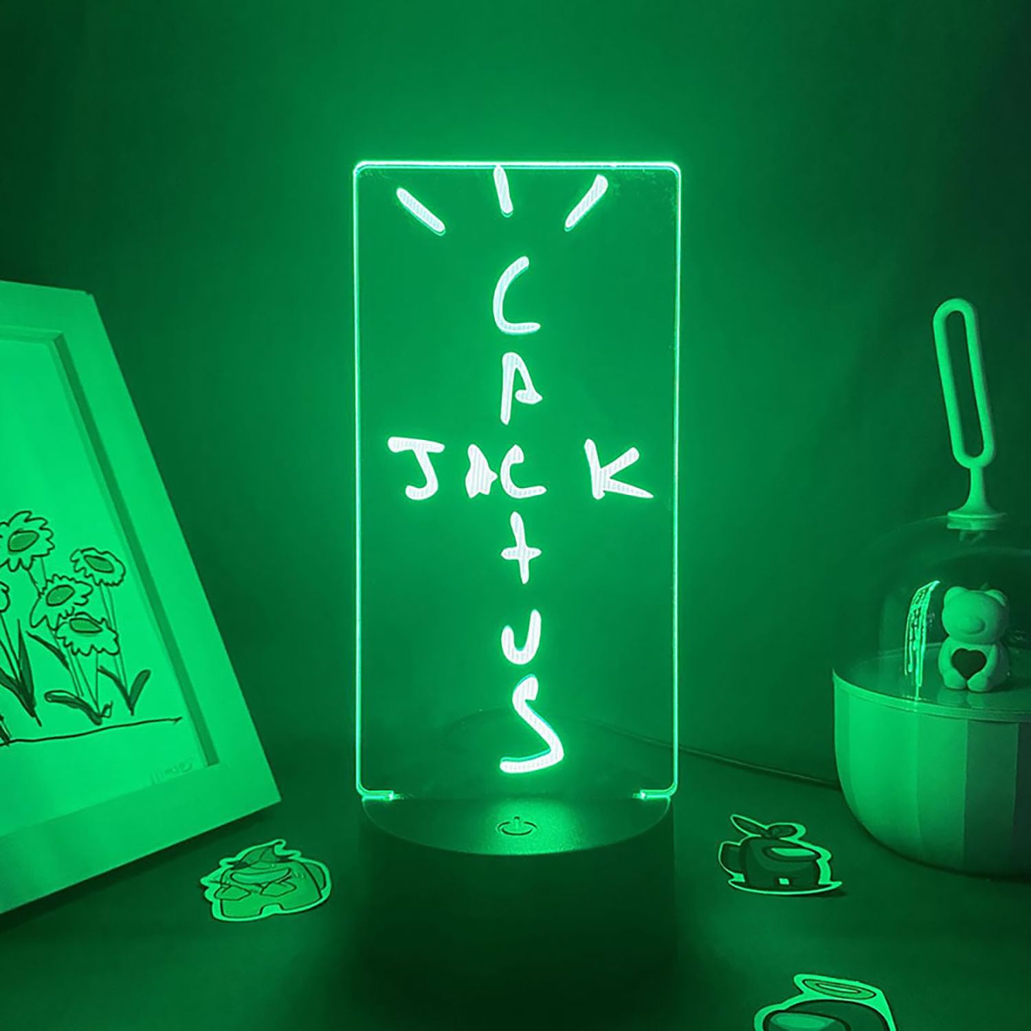 Amazon.co.jp : 子供、女の子へのオオカミのギフト、3Dランプ 動物 LEDイリュージョンナイトライト リモコン付き 16色変化 (狐)  : ホーム＆キッチン Bitcoin BTC 3D LED グローライト 取り外し可能な7色ベース 寝室装飾ランプ ナイトライト  クリスマス/誕生日/部屋