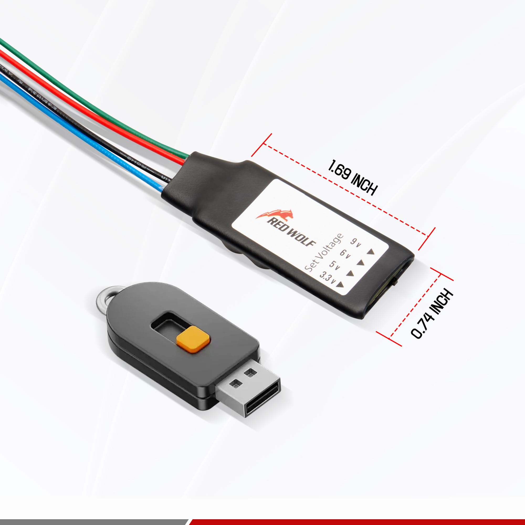 DUNTUO DC Voltage Converter - 12V To 3.3V/5V/6V/9V Step Down Regulator For Car Backup Camera, Radio, Dash Cam & Accessories - View #8