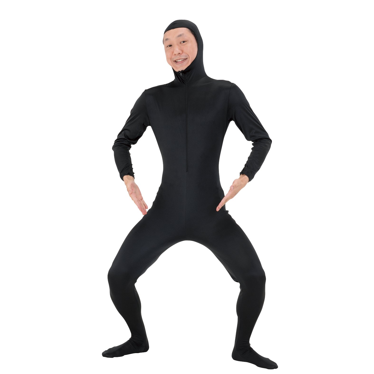 アートソン　男性サイズ・撥水フラットブラック全身タイツ アートソン 男性サイズ・撥水フラットブラック全身タイツ アートソン