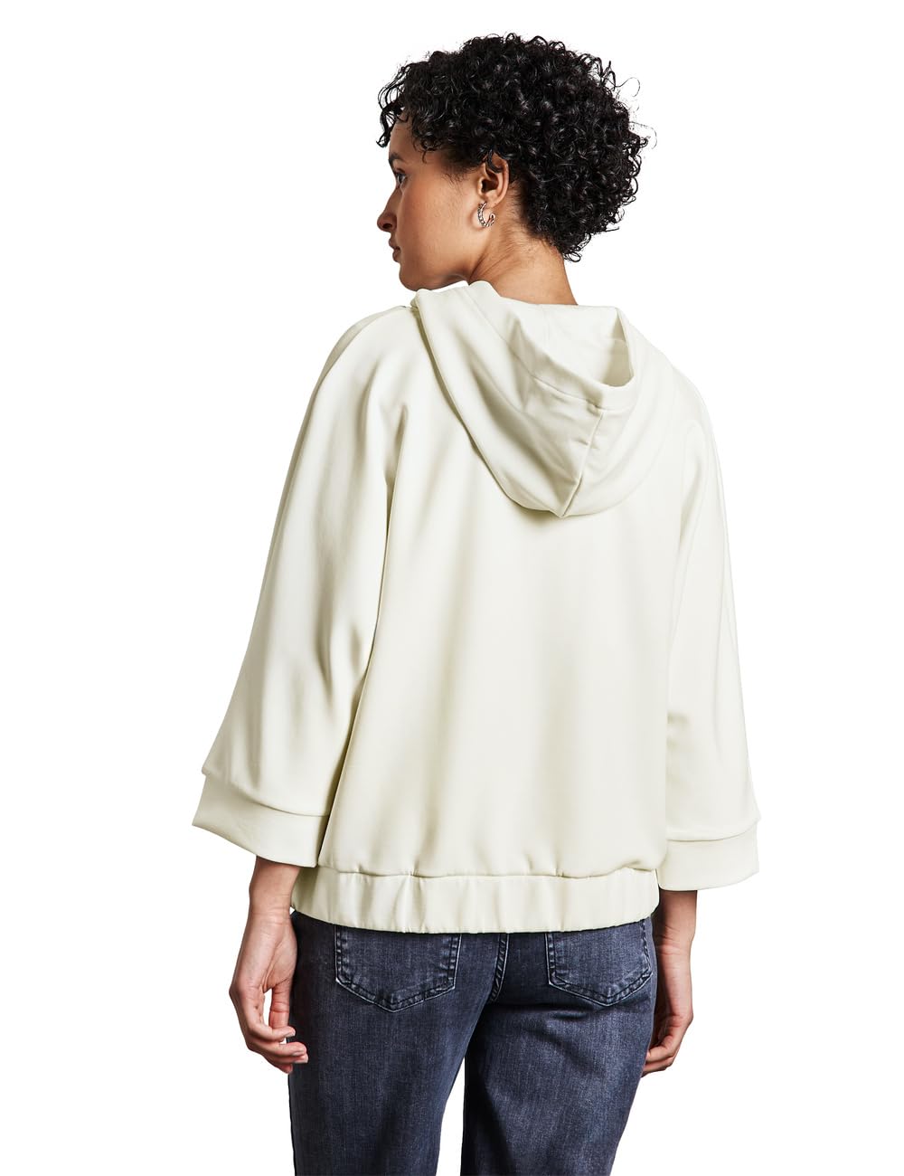 Street One Jedwabna bluza z kapturem Kobiety A322804