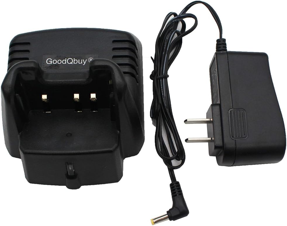 GoodQbuy FNB-V96Li 110V-240V Walkie Talkie Li-ion Battery Charger is Compatible with Yaesu Vertex Standard Radios VX-350 VX-351 VX-354 VX-241 VX-231 VX-230 : Electronics