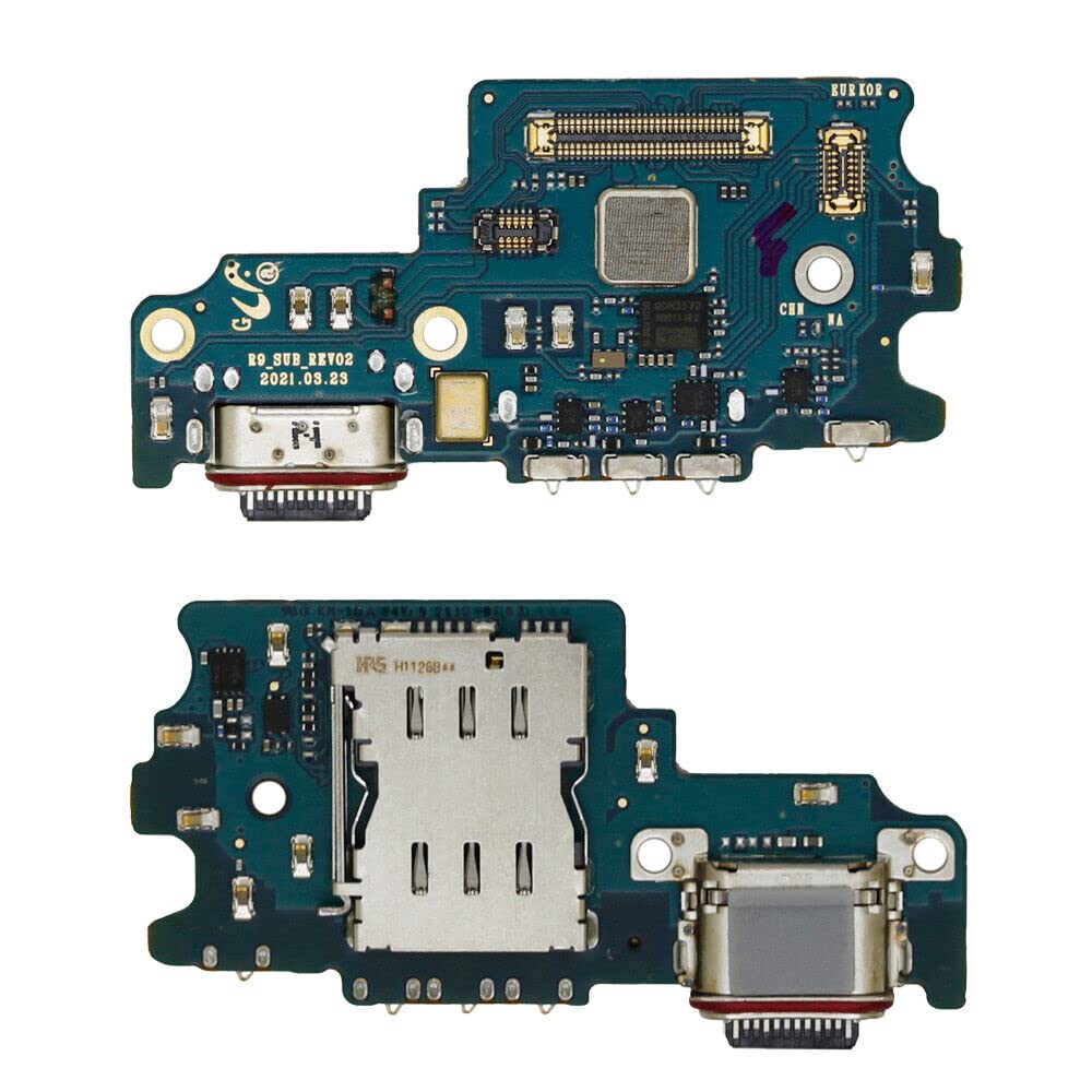 Ygpmoiki for Samsung Galaxy S21 FE 5G SM-G990U G990U G990U1 USB Charger Port Dock Connector Charging Port Board