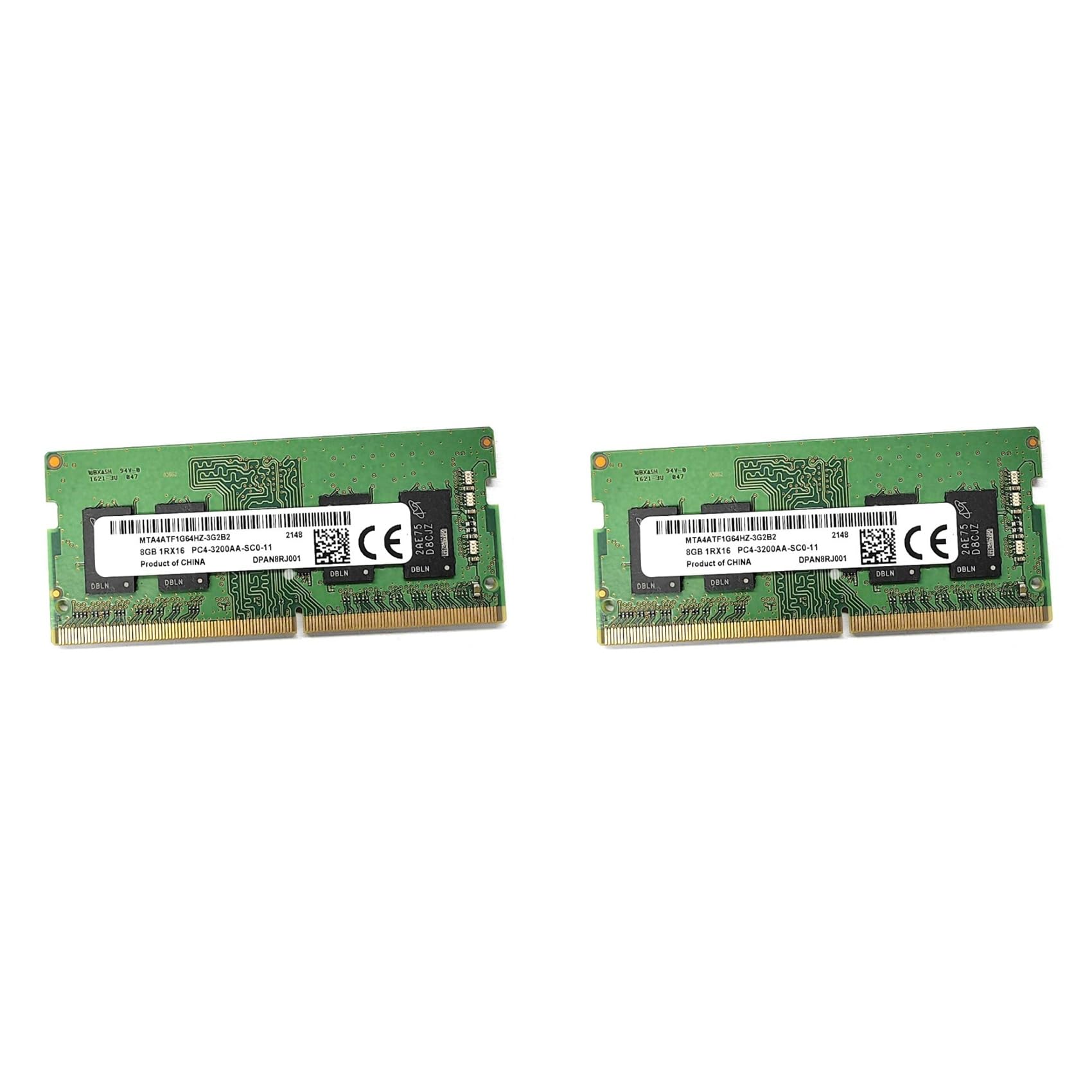 2X Pamięć RAM DDR4 8GB 3200MHz PC4-25600 1.2V Pamięć SODIMM 260-Pinowa Pamięć RAM Pamięć RAM Laptopa