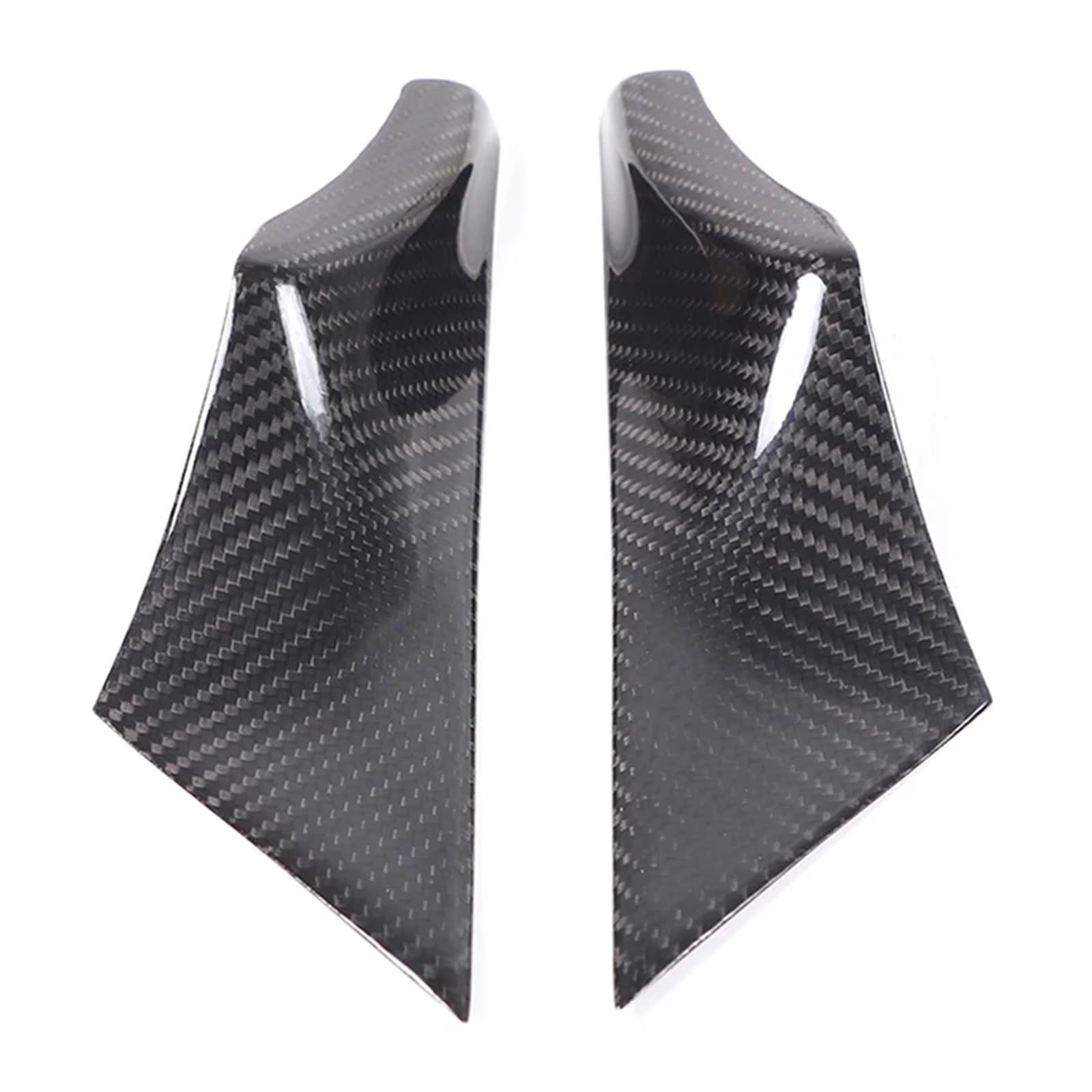 Feoosvx Car Trim Interior for BMW 5 Series I5 M60 G60 G68 2024+ Carbon Fiber Car Door Inner Handle Front Decorative Cover Accessories Interior Mouldings