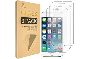 Mr.Shield 3-Pack Tempered Glass Screen Protector for iPhone 6 Plus/6S Plus: Ultimate...