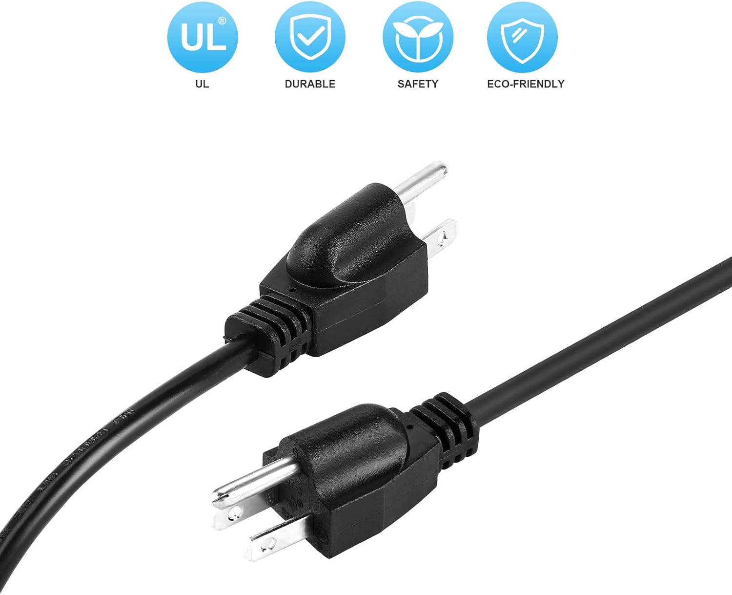 HK 3 Feet Garbage Disposal Power Cord Kit, Heavy Duty Power Cord Replacement for Any Garbage Disposal Model as InSinkErator