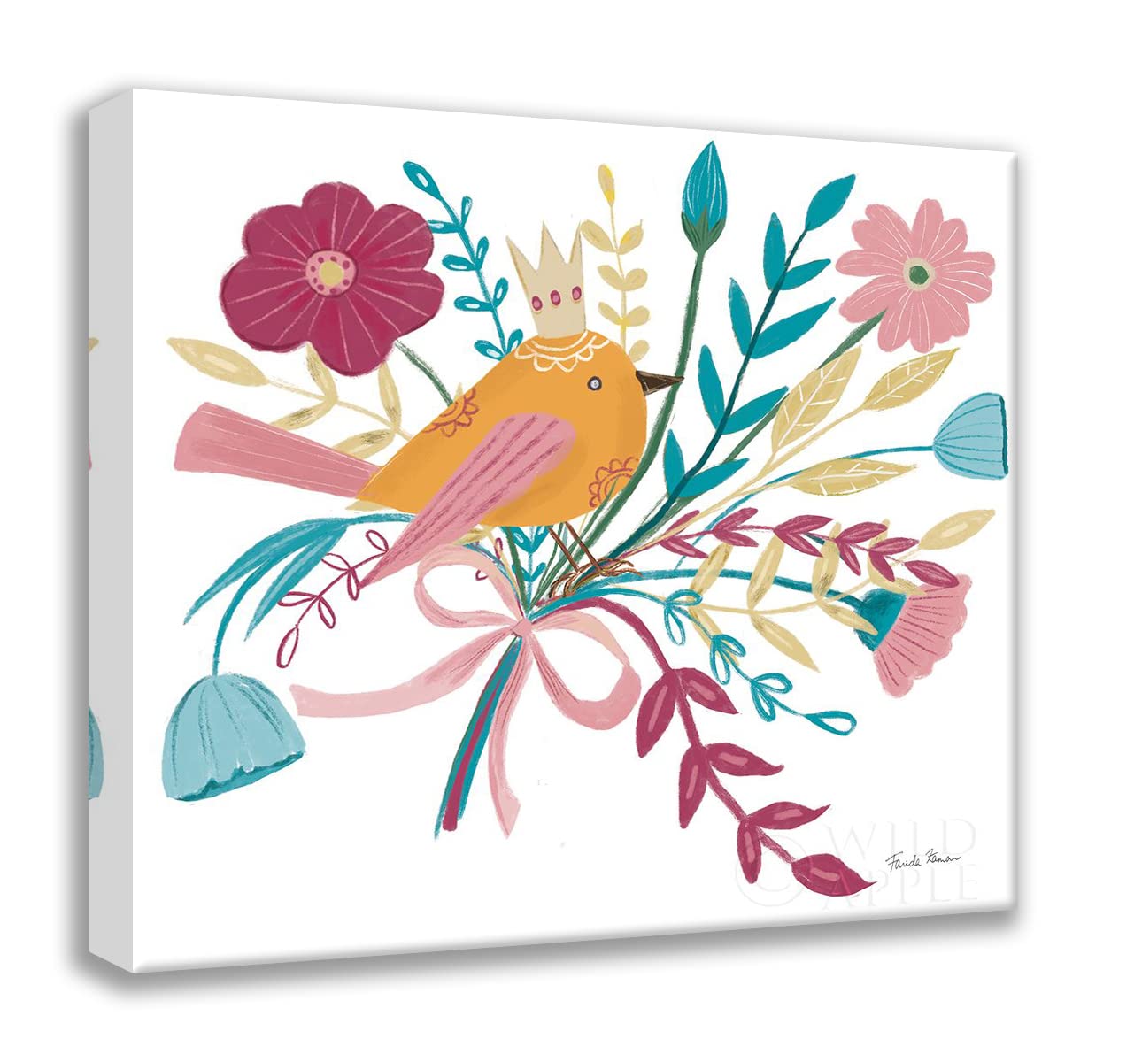 Zaman, Farida - EX_38_68979 - Royal Birds II White