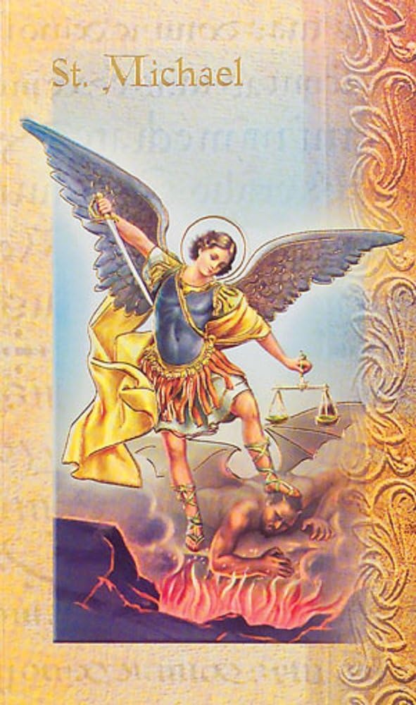 William Hirten Co St. Michel the Archangel Lives of the Saints Bi Folder