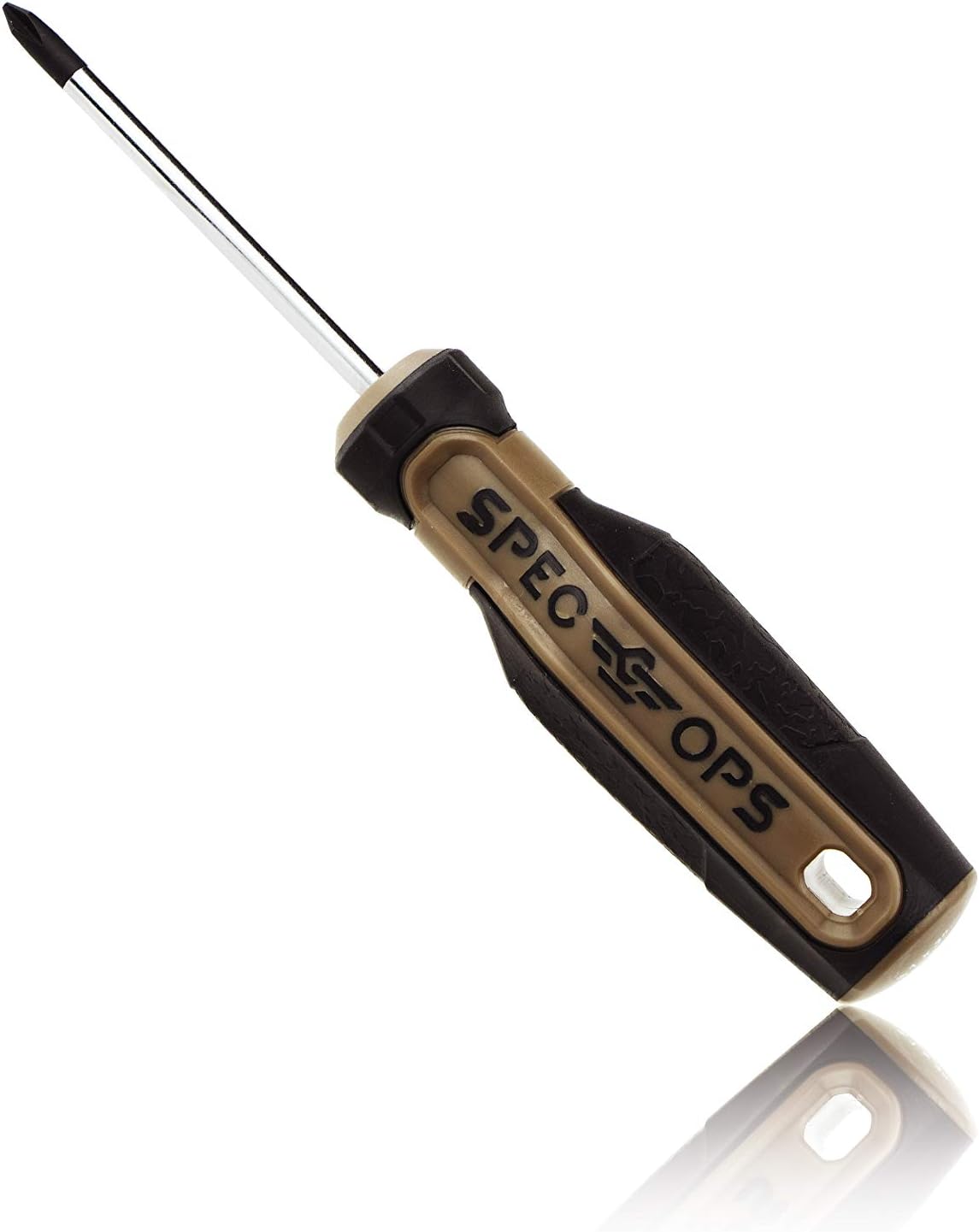 Spec Ops Tools Phillips Screwdriver, 2 x 4", Magnetic Tip, Cr-Mo Steel Shaft, 3% Donated to Veterans