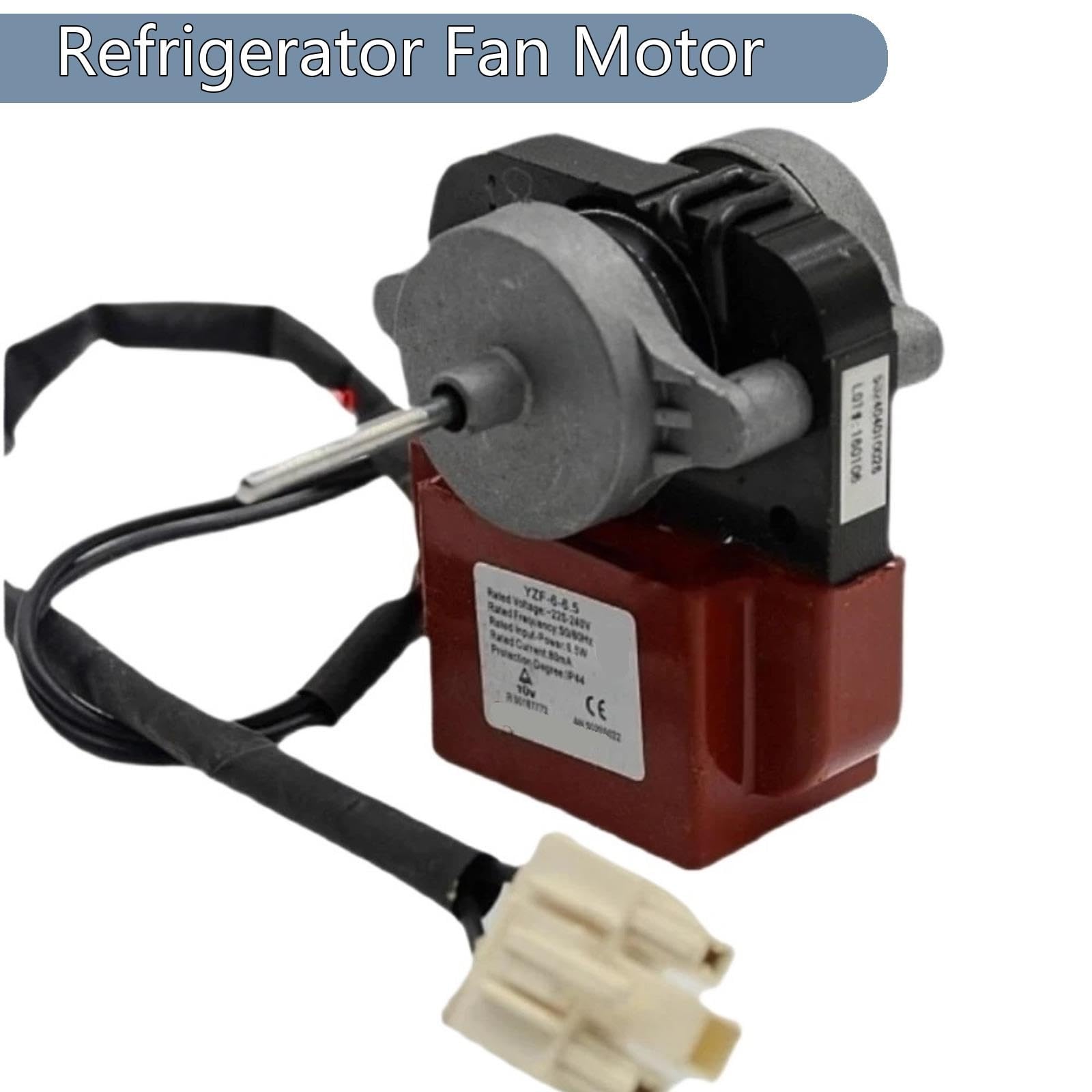 Motor De Ventilador De Refrigerador YZF-6-6.5, Compatible Con Whirlpool, Refrigerador De Refrigeración De 220V.5W, Radiador Y Congelador