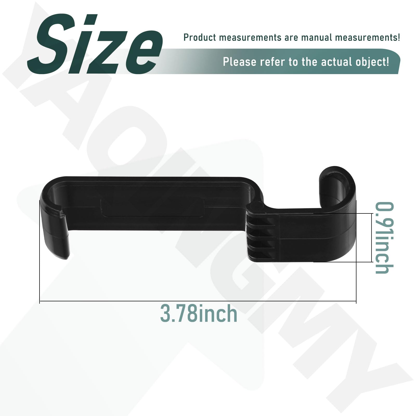 4 Pack BAC643 Gr-ills Pop-and-Lock Accessory Hook Compatible with 2022 Tim-berline and Tim-berline XL, 2023 Iron-Wood and Iron-Wood XL, Flat-Rock