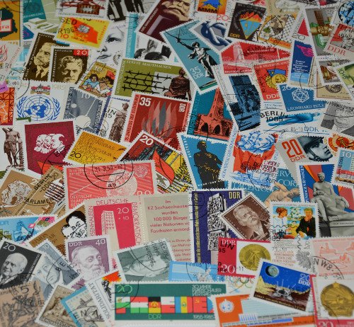 Preisvergleich Produktbild Goldhahn DDR Komplettausgaben gestempelt Briefmarken für Sammler