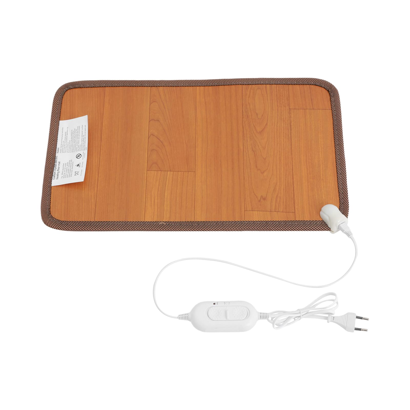 Scaldapiedi elettrico con termostato per casa, ufficio | Cuscino riscaldante per piedi, 50 W, temperatura regolabile da 20 a 50 °C, 30 x 50 cm