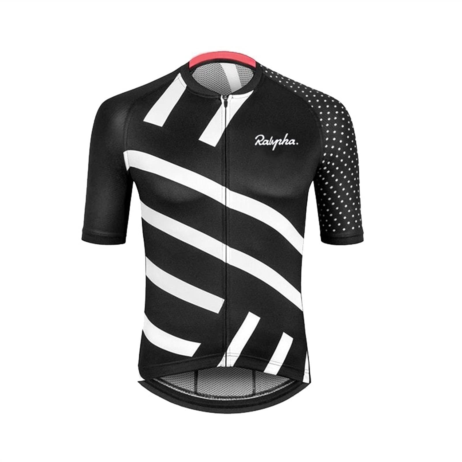 Męska odzież kolarska Męska jazda na rowerze JERSEY Krótki rękaw Zestawy rowerowe Szorty BIB Wilgotność, Oddychająca, szybka sucha koszula rowerowa Męskie koszulki kolarskie(Cycling shirt,M)