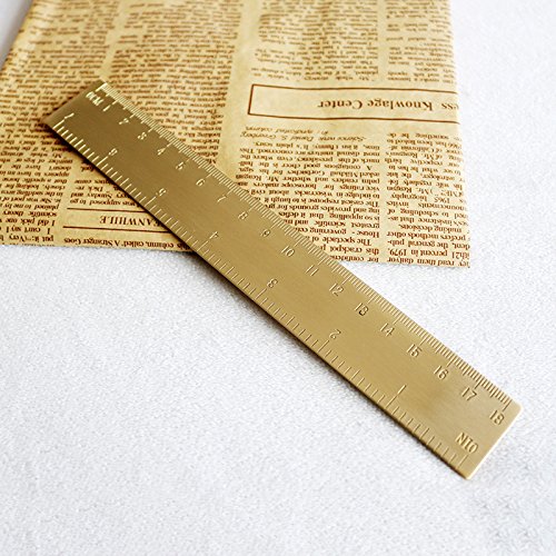 Lungo e spesso 18 centimetri righello di misura