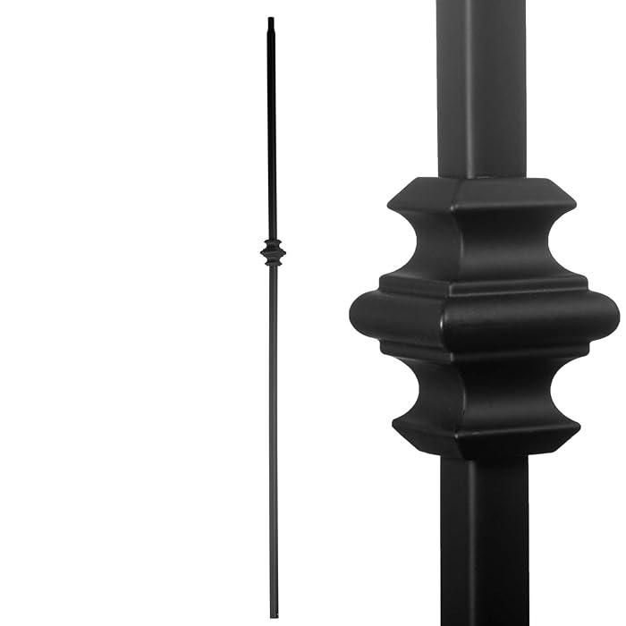 Buy Wrought Iron Balusters Set of 10 Deck Balusters Decorative