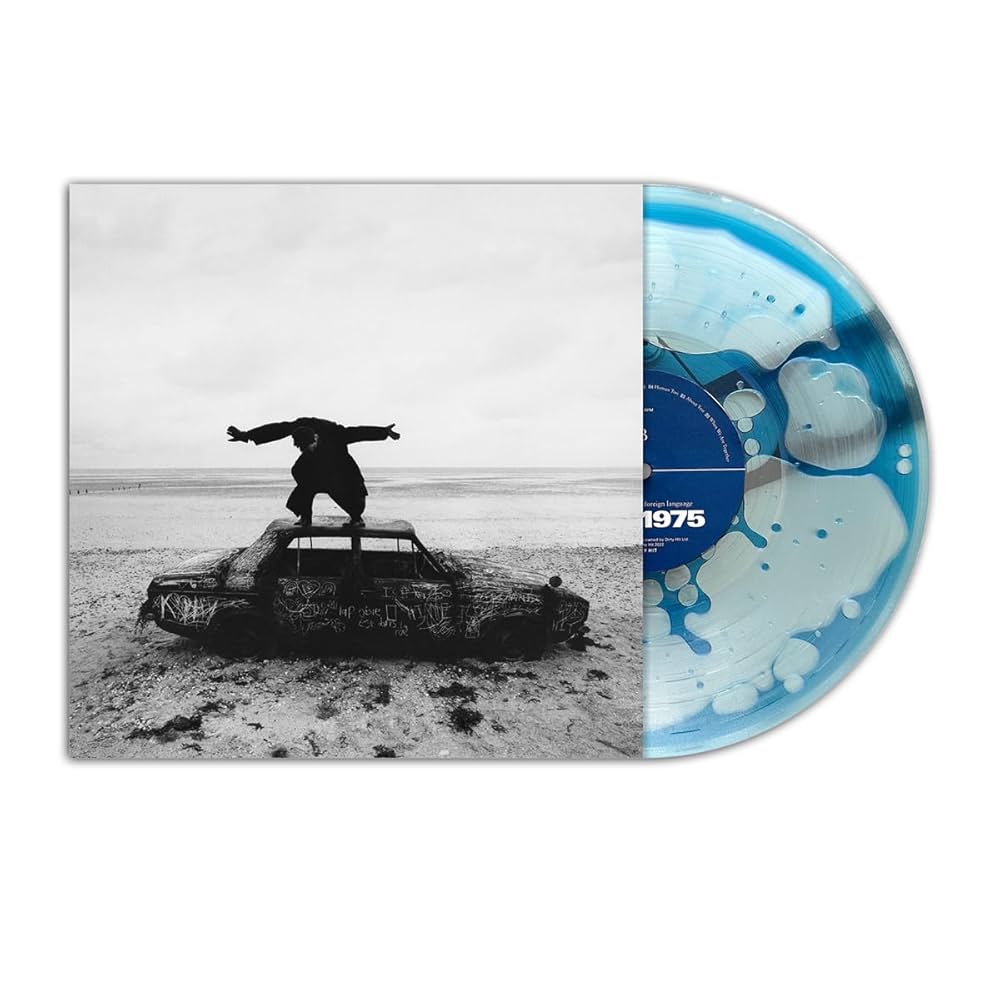 the1975 being funny 限定liquid vinyl Amazon.com: Being Funny In A Foreign Language Exclusive Blue