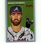 2023 Topps Chrome Platinum Anniversary Refractor #173 Braden Shewmake RC Rookie Atlanta Braves MLB Baseball Trading Card