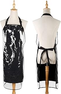 Avental de cabeleireiro impermeável capa de tintura de cabelo capa de corte de cabelo destacável avental de tintura de cabelo ajustável para barbeiro cabeleireiro cabeleireiro cabeleireiro Avental de cabelo,Capa para tintura de cabelo,Avental de cabeleireiro,Capa de cabelo,Manto de corte de cabelo Black