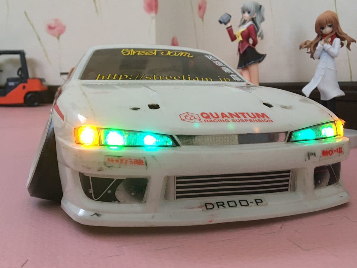 Amazon | 1/10 日産 シルビア S14 点灯パターン変更可能 LED付き 