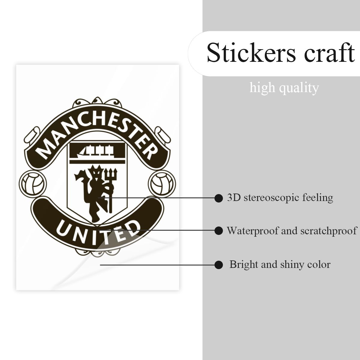 海外サッカー ロゴステッカー マンチェスター ユナイテッド Amazon.co.jp: FCマンチェスター・ユナイテッドサッカーUS