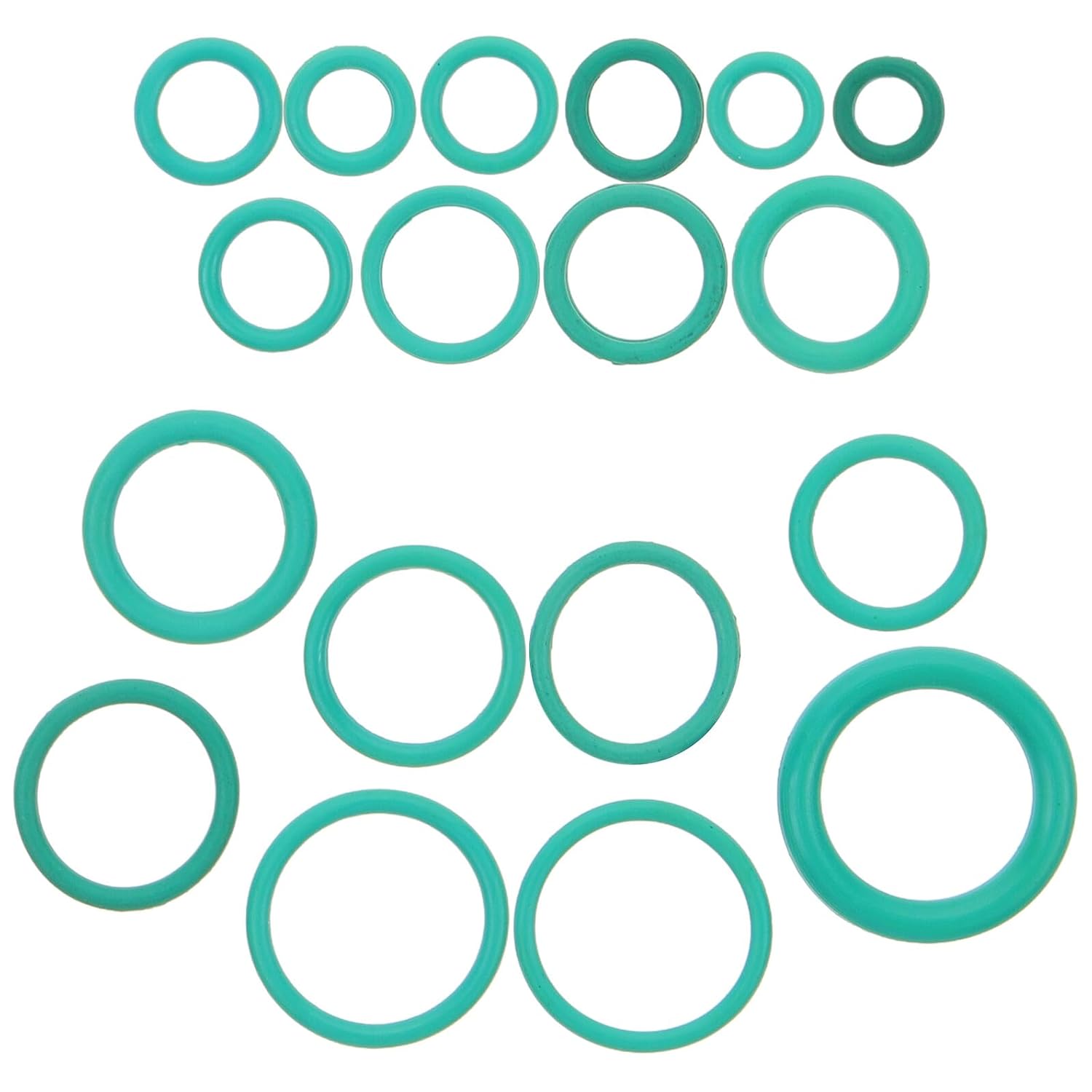 270pcs Car Air Conditioning O-Ring Kit Rubber Seals for Compressor Automotive Ac Sealing Rings Set Compatible with Air Conditioning Repair