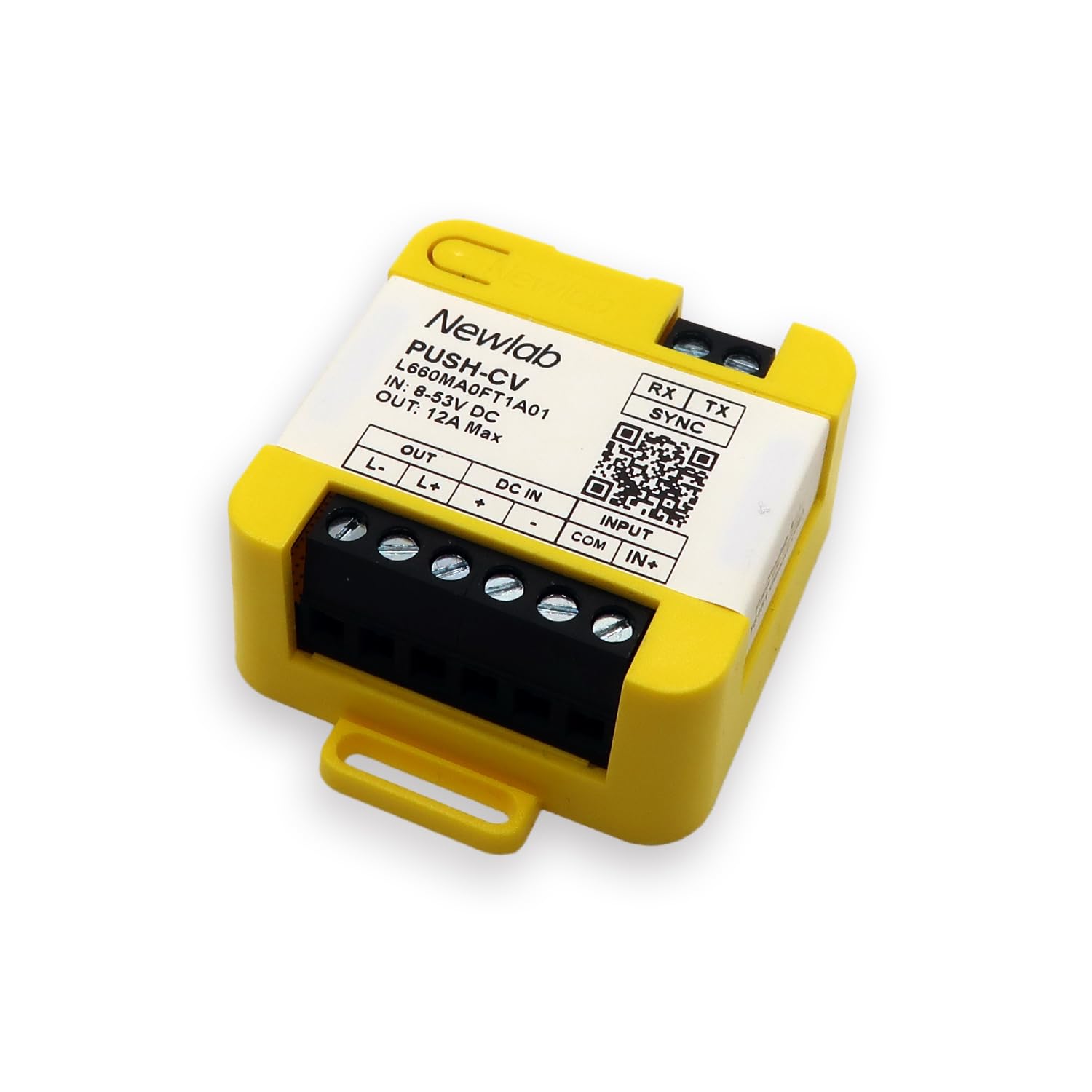 AstraLED - Dimmer Led 12V 24V 36V 48V 12A Pulsante. Controller per Striscia Led Monocolore No Flicker Compatibile con Sistema 0-10/1-10. Newlab PUSH-CV L660MA0FT1A01