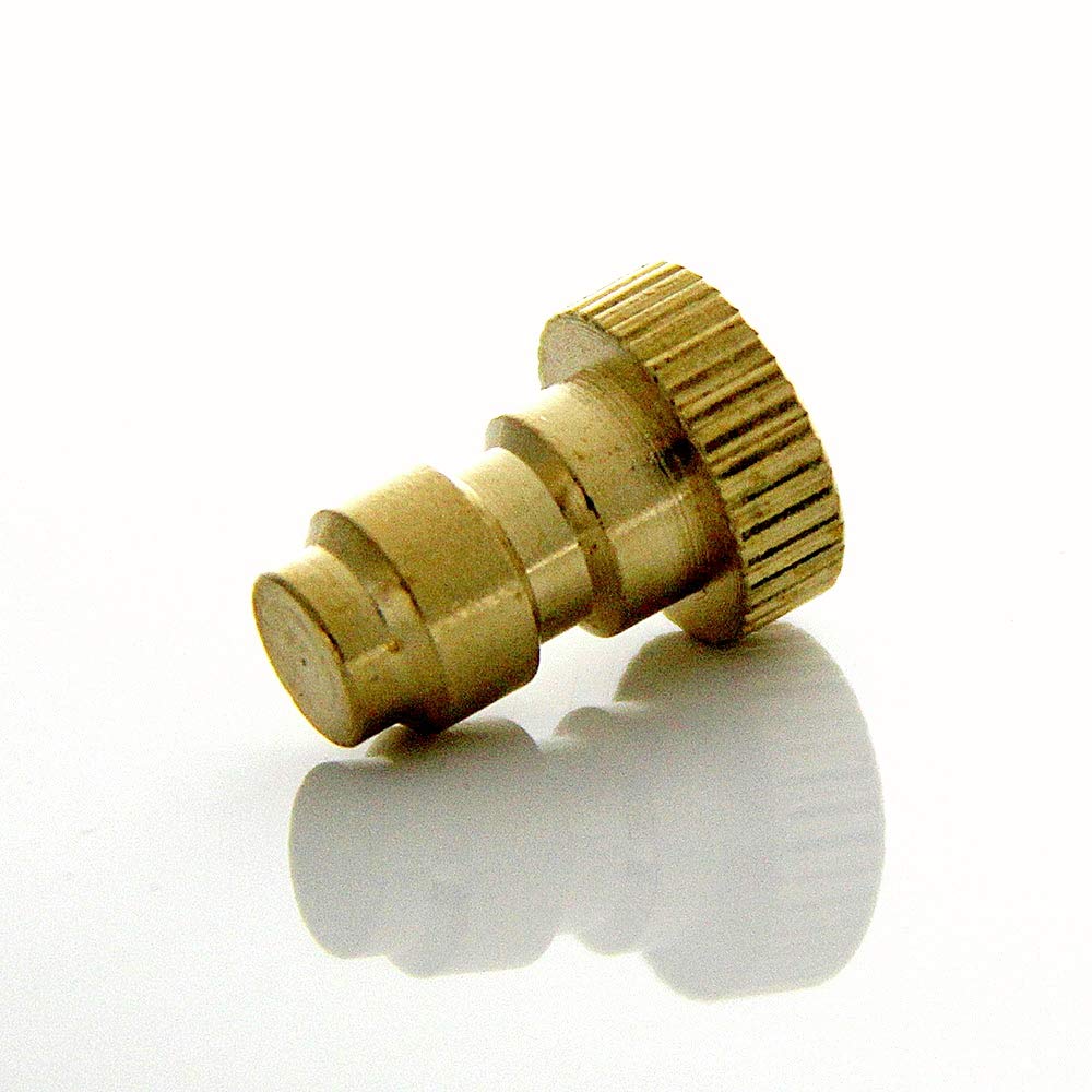 UP100 2PCS Paintball Airsoft PCP Shoting Connection Hex 8MM Quick Connect Male Dust Plug/Blind Plug