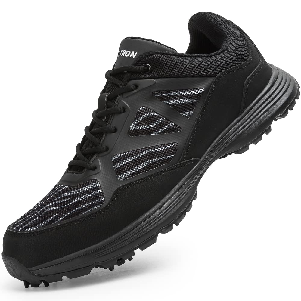 THESTRON Men Golf Shoes Spring Summer Breathable Spikeless Golf Training Sport Sneakers Big Size US 7-14 Golf Walking Shoes