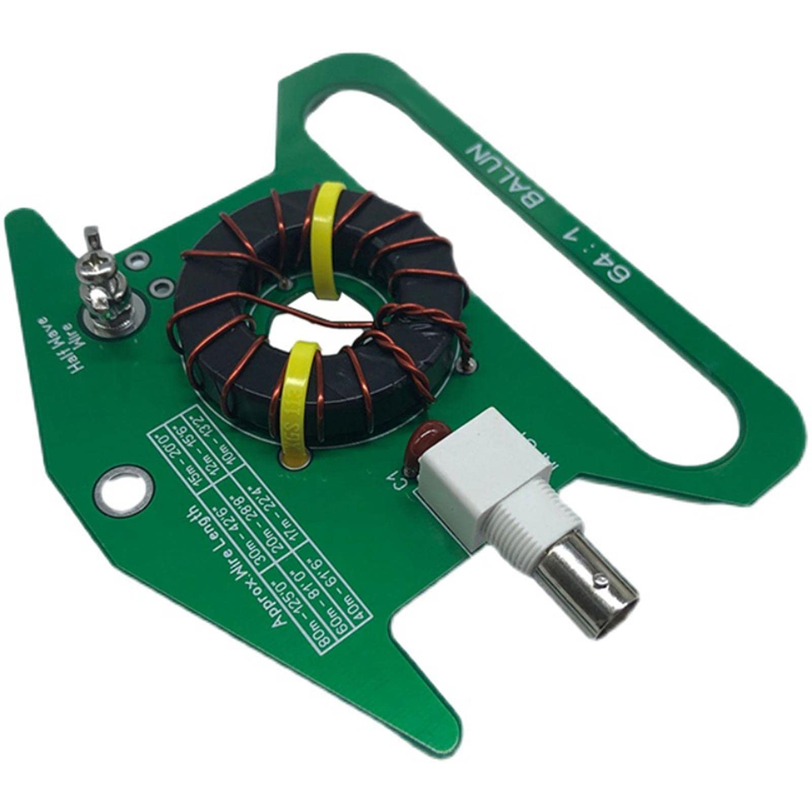 MERISHOPP Portable 64:1 Balun 100W End Fed Half Wave Accessories Electronics Finished Consumer Electronics | Radio Communication | Ham Amateur Radio | Other Ham Radio Equipment-image-6