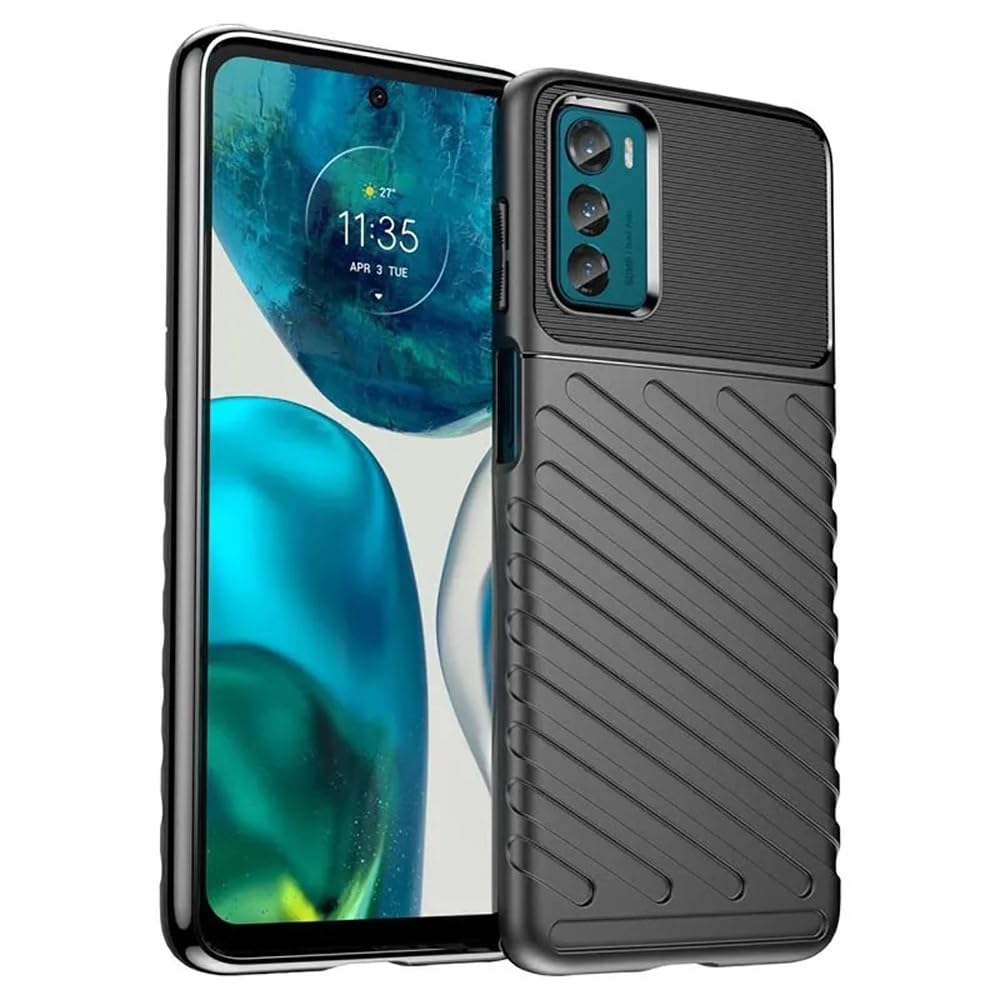 Casotec Shockproof Back Cover Case for Motorola Moto G42 4G | 360 Degree Protection | Protective Design | Anti-Scratch Tough Slim TPU Case for Motorola Moto G42 4G (Black) (B0CFJT4C4V) Amazon Price History, Amazon Price Tracker