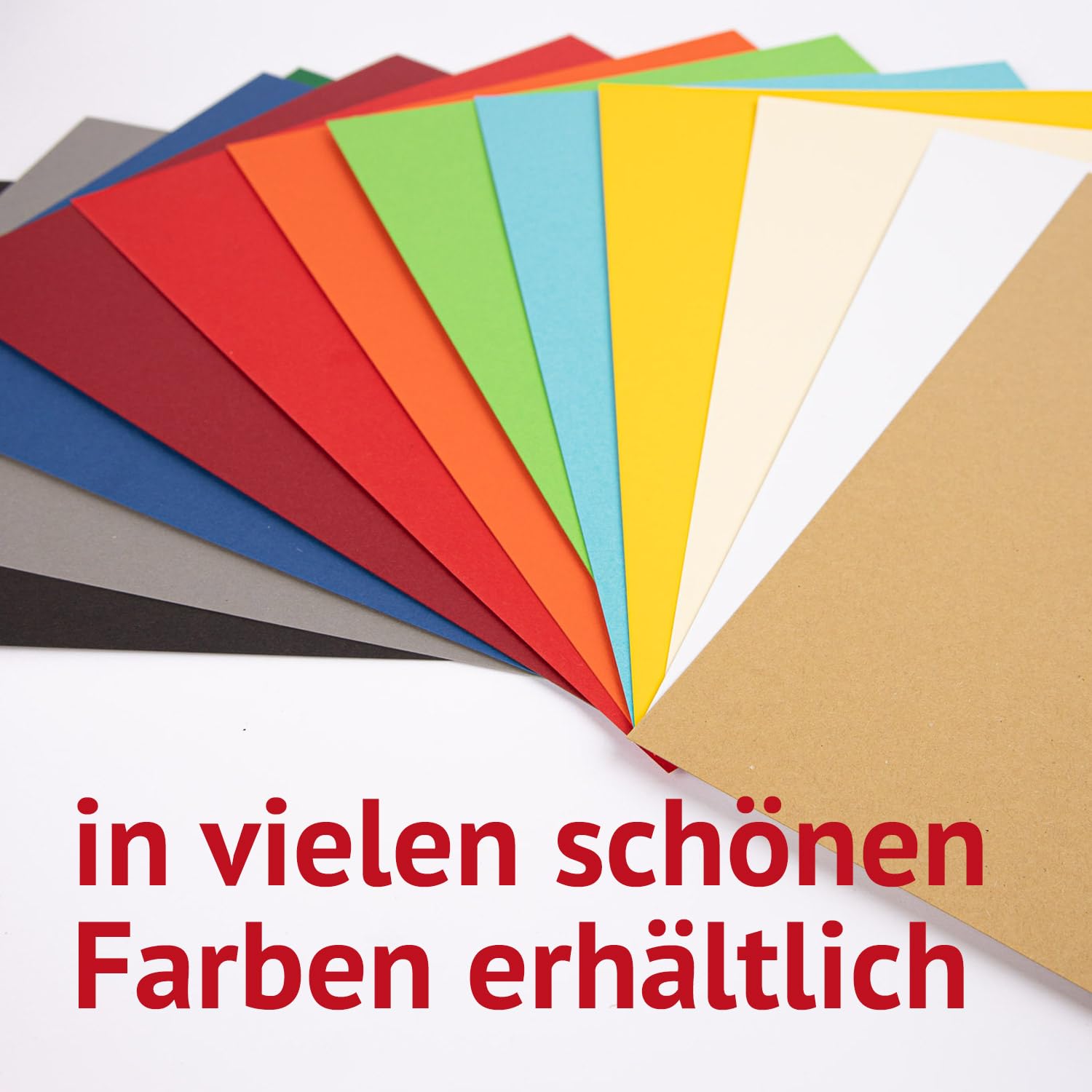 PresentFill Klappkarten blanko in Diamant Weiß - 50 Faltkarten A6, Klappkarte ideal zum Karten selbst gestalten, beschriften oder bedrucken - passend für C6 Umschläge