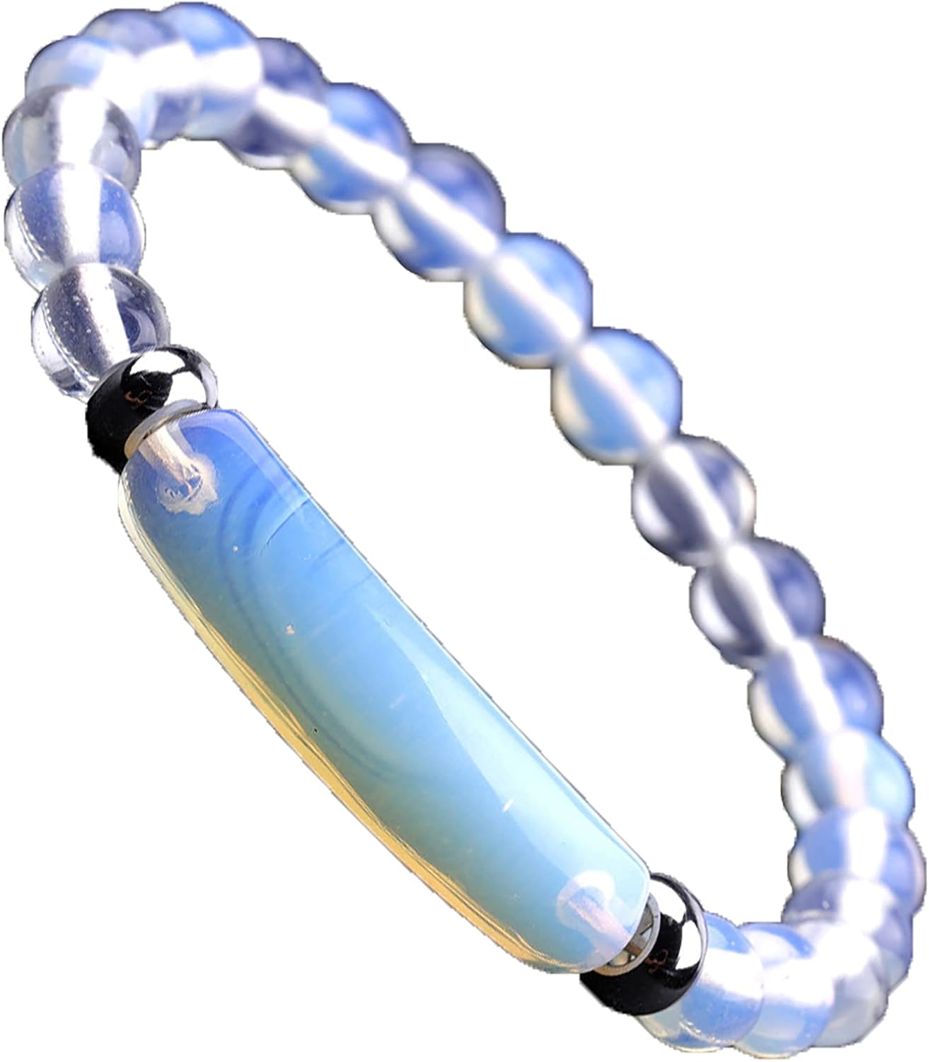 Natural Green Aventurine Jade Chakra Bracelet with Ghana Ubuy