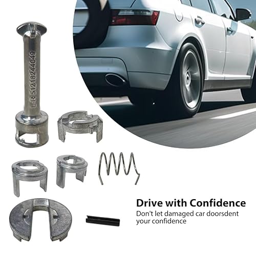 Miniatura 3 de Premium Door Lock Cylinder Barrel Repair Kit for BMW E46 323i 325i 328i 330i M3 1998-06