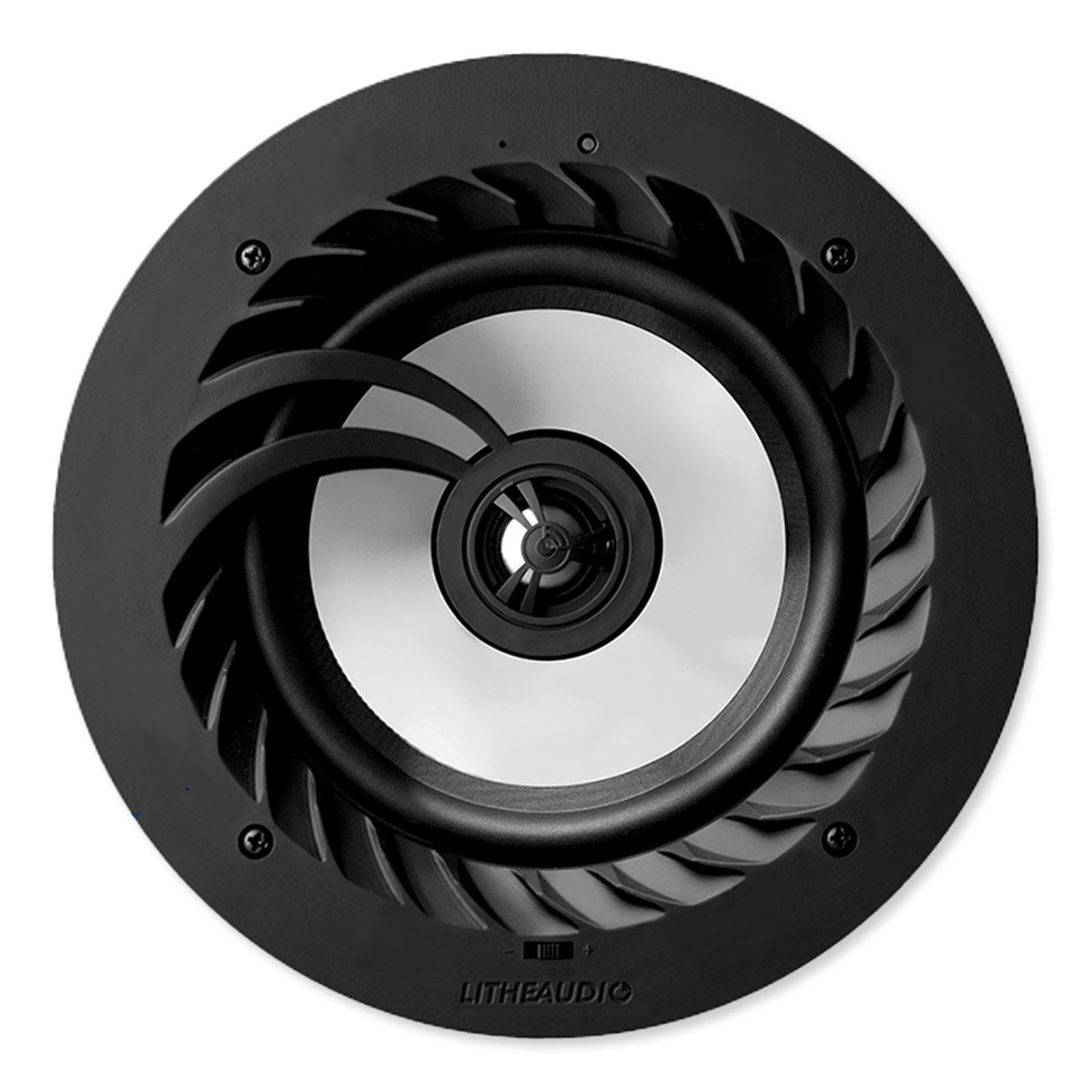 Haut-parleur de plafond Lithe Audio avec Wi-Fi pour la salle de bain IP44 06601