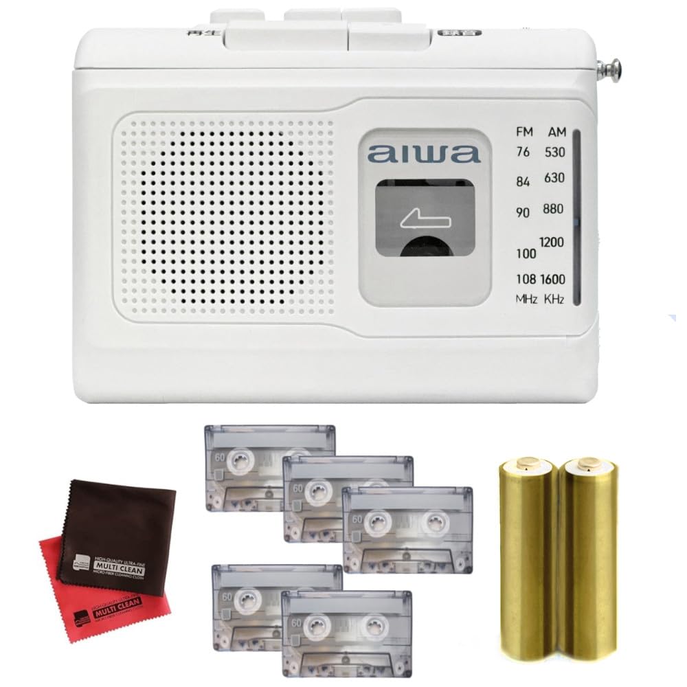 Amazon.co.jp: aiwa アイワ 携帯ラジオ 小型 ラジカセ ワイドFM audio