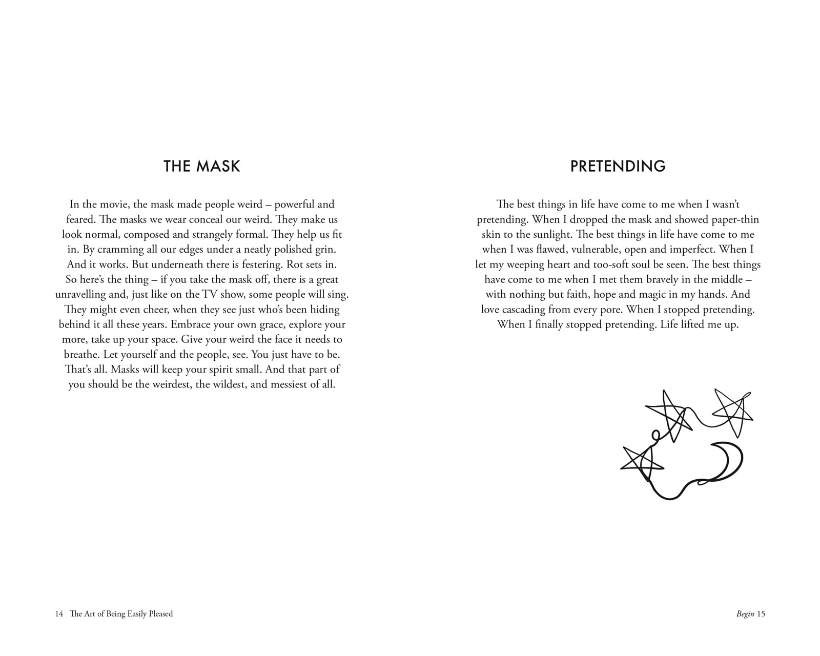 The Art of Being Easily Pleased: Words to Unlock a Wonderful Life